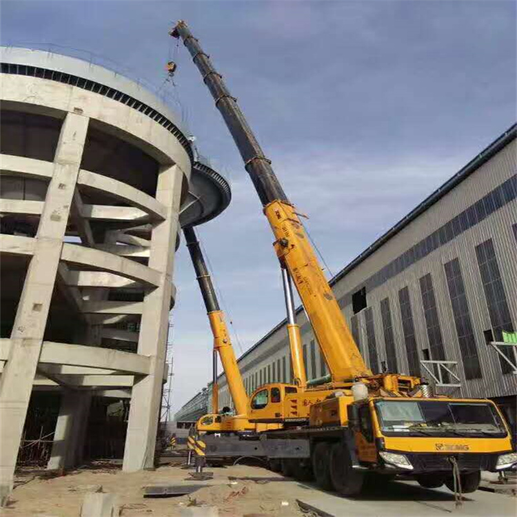 福建福建商场大型空调机组吊装（高空）吊装现场实拍